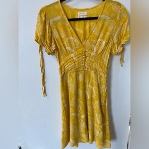 Urban Outfitters yellow dress